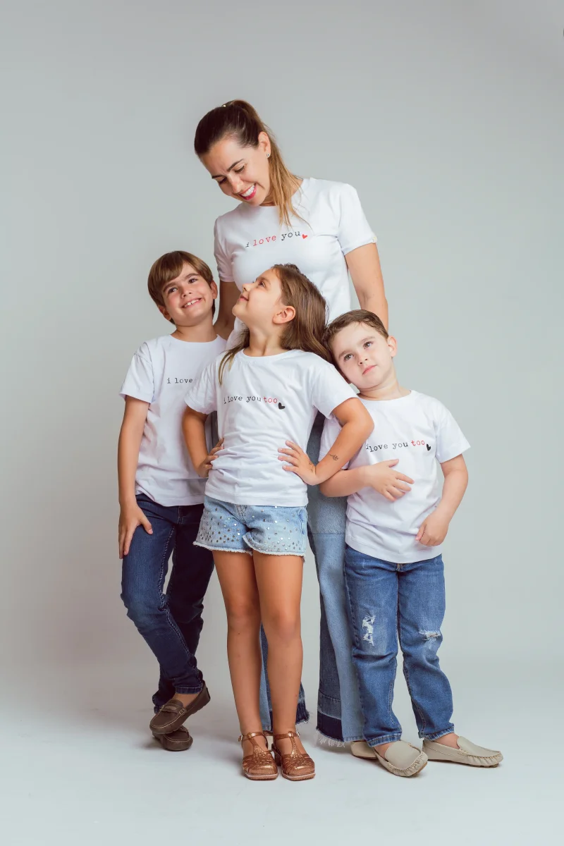 Camisa Infantil - I love You Too - Image 6