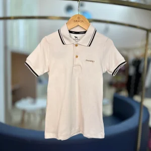 Camisa Polo Infantil Clássica Suedine Off - Charpey