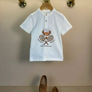 Polo Piquet Infantil Teddy Tennis Off - Dame