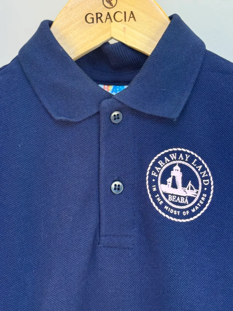 Polo Infantil Farway Marinho - Beabá - Image 6