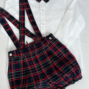 Conjunto Menino Xadrez Navy