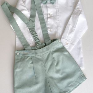 Conjunto Menino para Cerimónia com Suspensórios