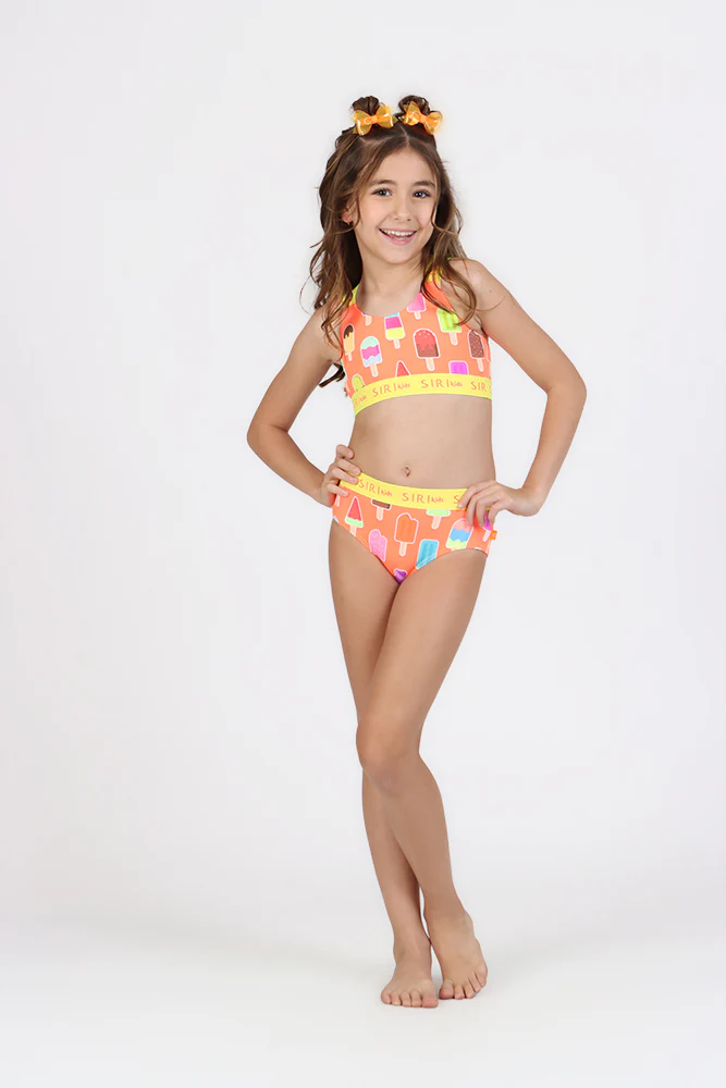 Biquíni Infantil Cropped Eduarda Picolé - Siri Kids - Image 3