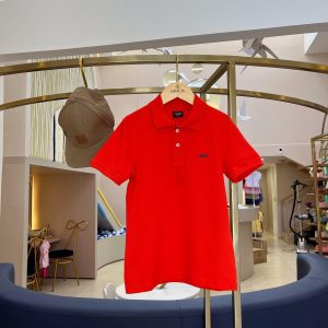 Polo piquet slim com bordado Vermelha - King & Joe Play